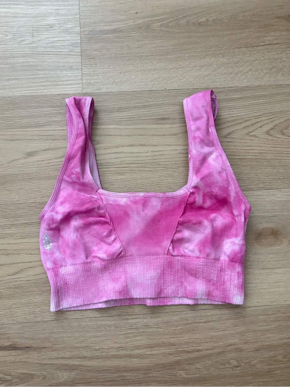 Free People Good Karma Pink Bra